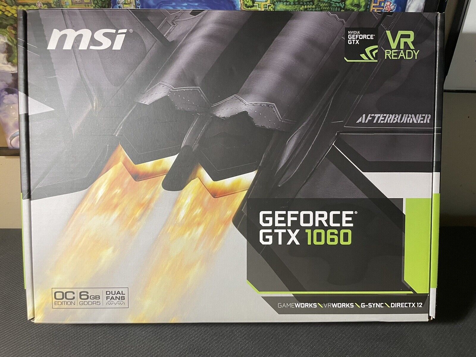 MSI GeForce GTX 1060 V1 OC GDDR5 6GB Gaming Graphics Card