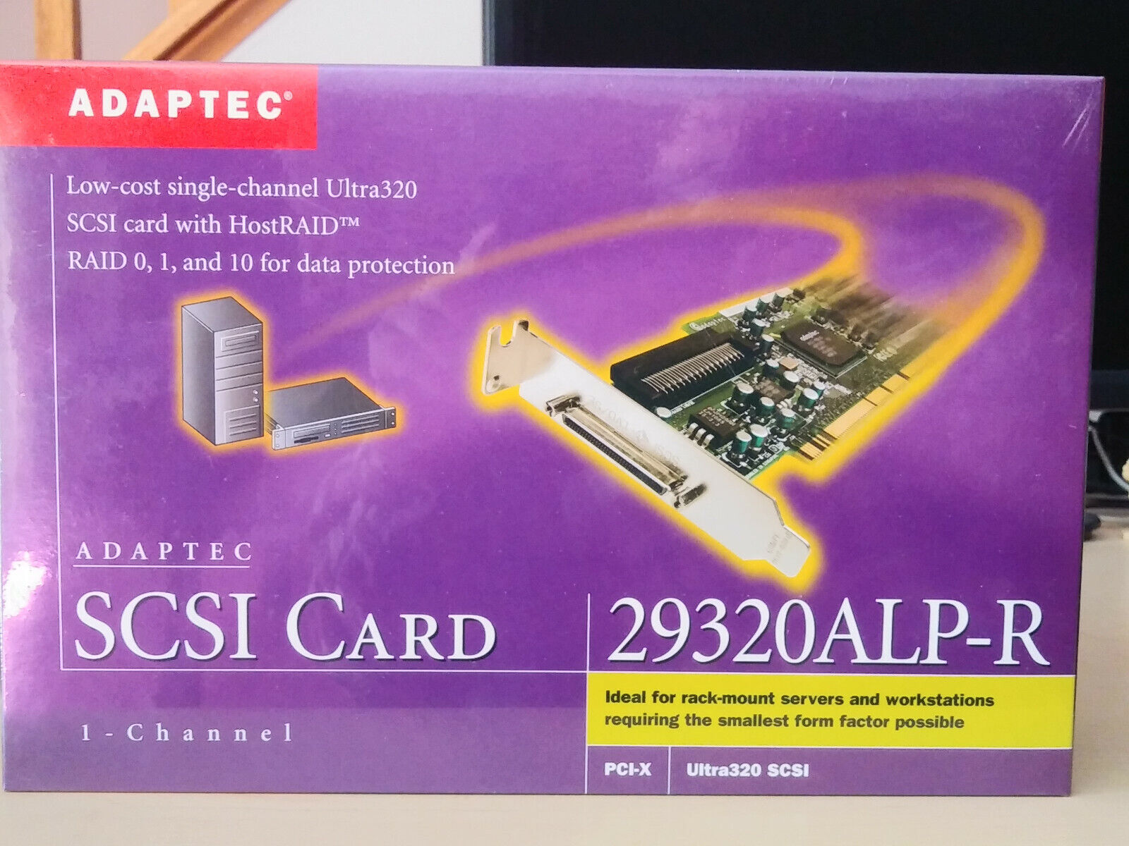 Adaptec 29320ALP-R 64-Bit 133MHz PCI 68-pin LVD Ultra320 NEW SEALED