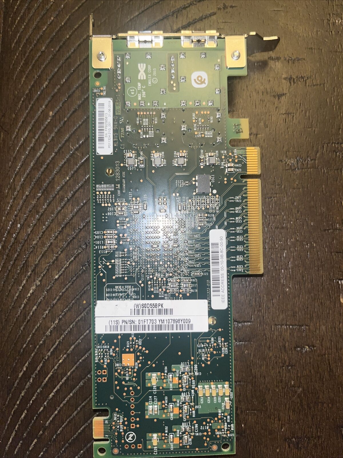 IBM EN1B 32Gbps 2-Port PCIe3 (x8) SR SFP+ Fibre Channel Adapt. (LP) 01FT703 578F