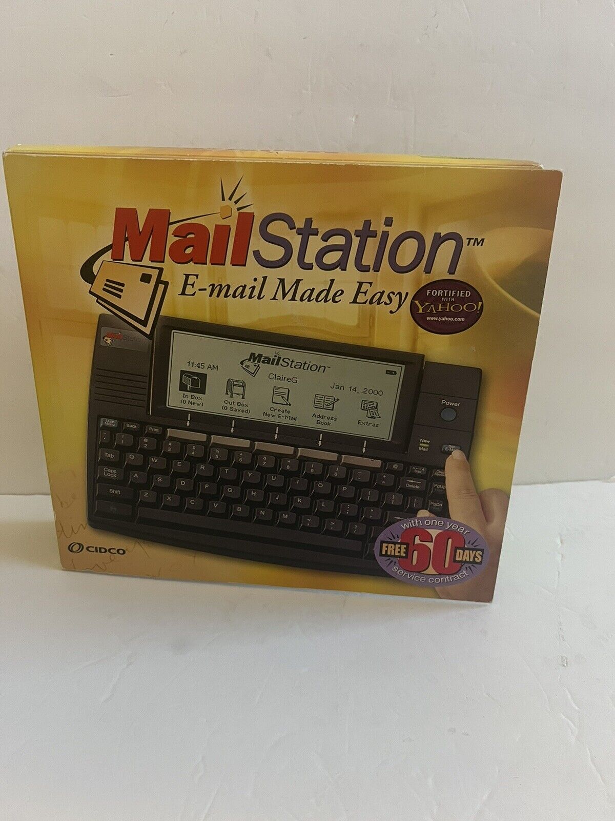 New Vintage Cidco Mailstation E-mail Made Easy Station
