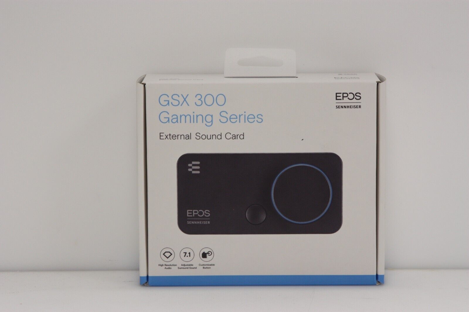EPOS Sennheiser Audio GSX 300 Gaming Series External USB Black Sound Card.
