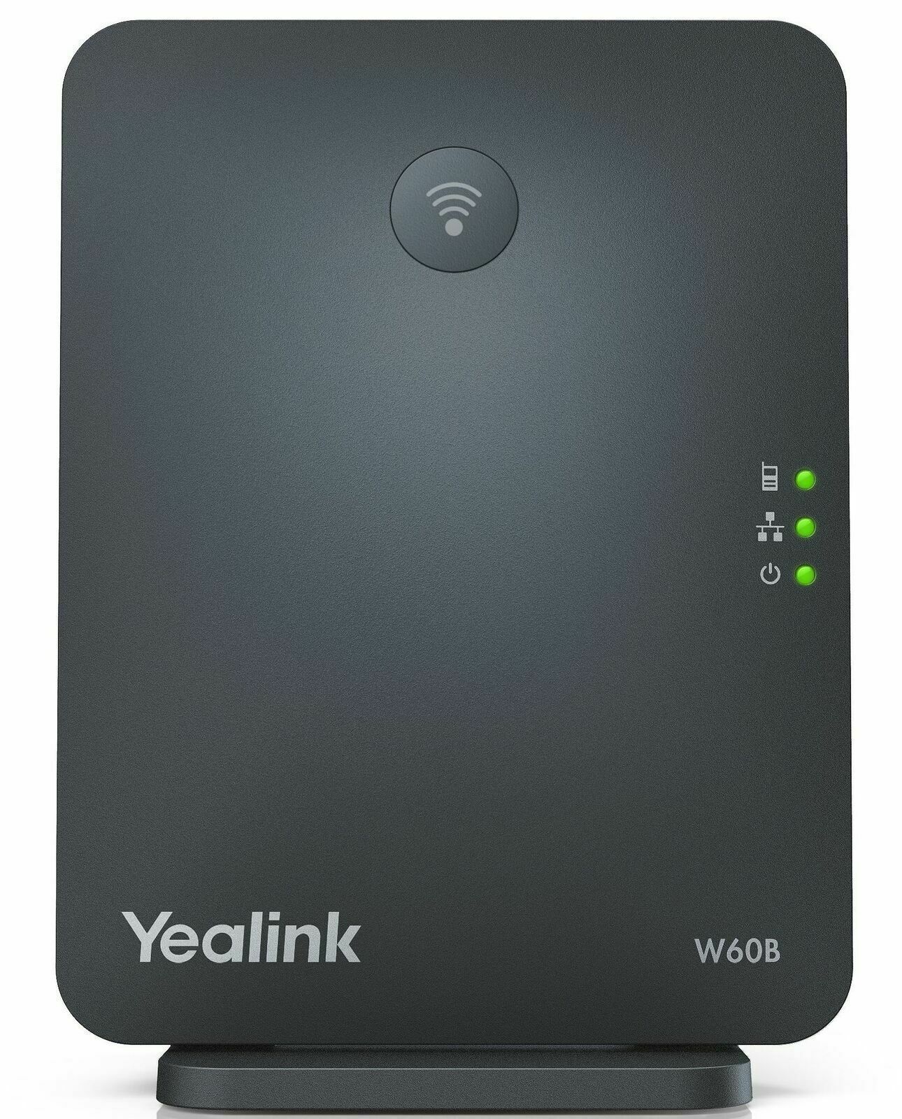 Yealink W60B 8 Line HD VoIP DECT IP Base Cordless Station + Power - FC