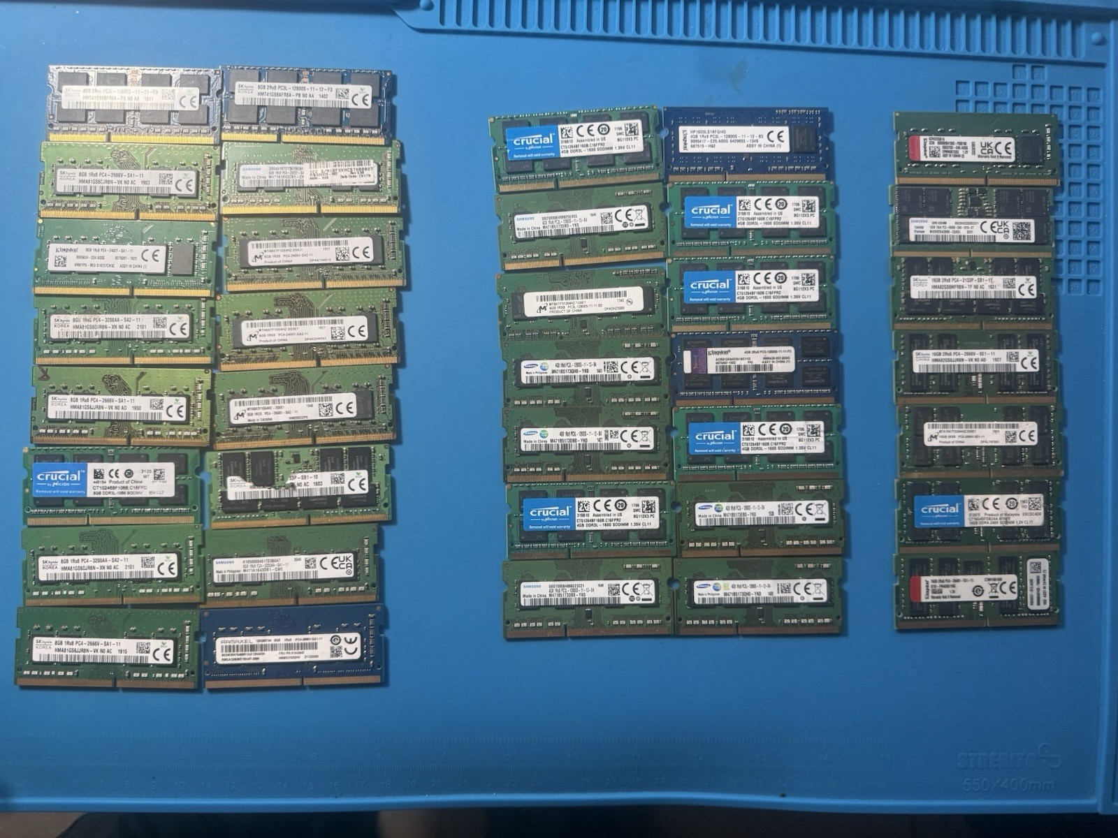 LOT OF 37 - Mixed Brand 4GB, 8GB,  16GB Check Pictures