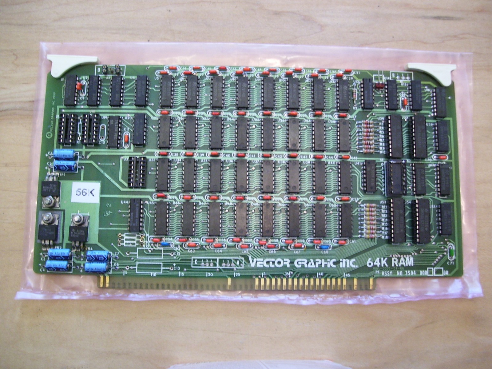 S-100 Vector Graphic 64K Ram Board (Altair, IMSAI)