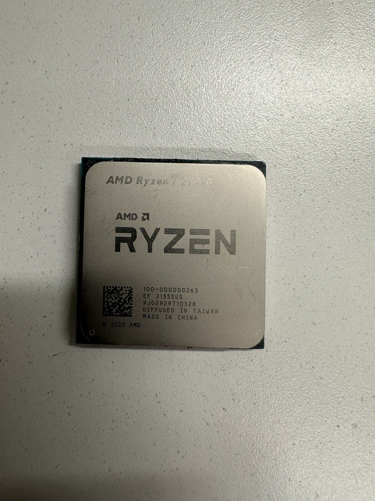 AMD Ryzen 7 5700G CPU FOR PARTS BENT PINS AS-IS