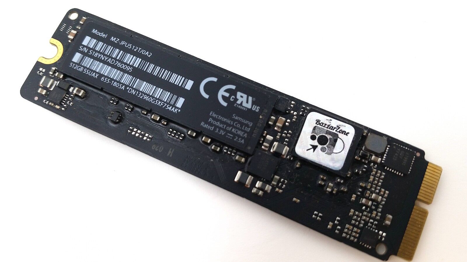 A1398 MacBook Pro Retina 512GB SSD PCIE upgrade kit L 2013, 2014, 2015 ORIGINAL