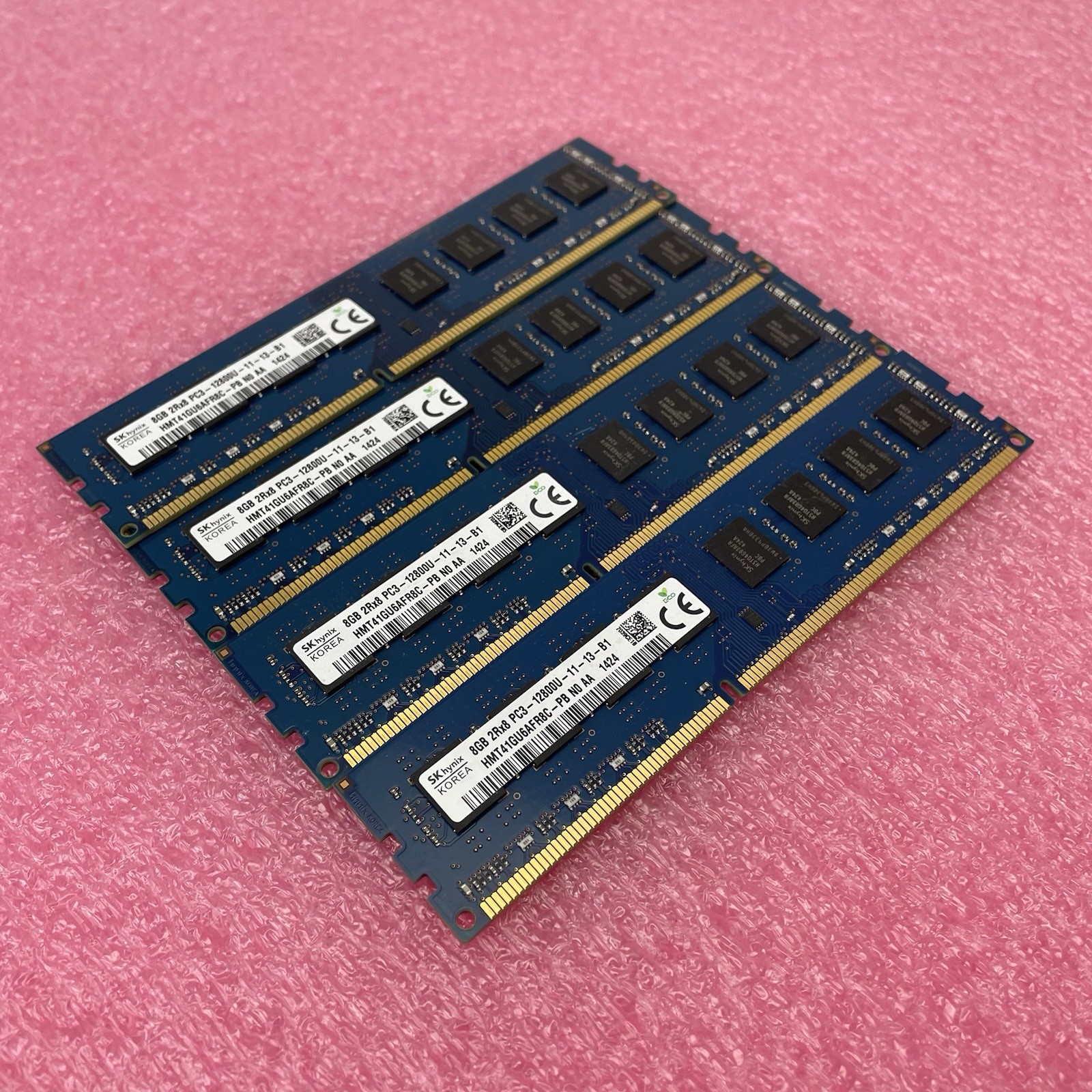 Hynix 8GB DDR3-1600 PC3-12800U HMT41GU6AFR8C Untested Lot of 4 Untested Hynix 8GB DDR3-1600 PC3-12800U HMT41GU6AFR8C Untested Lot of 4 Untested