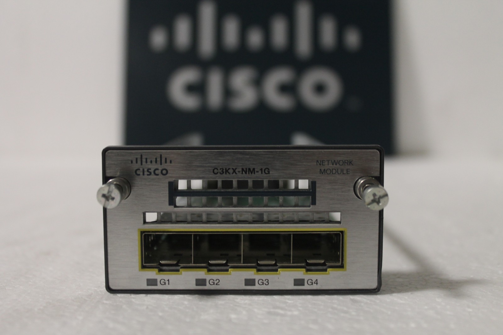 Cisco C3KX-NM-1G Gigabit Ethernet Network Module Catalyst 3560-X 3750-X Switch Cisco C3KX-NM-1G Gigabit Ethernet Network Module Catalyst 3560-X 3750-X Switch