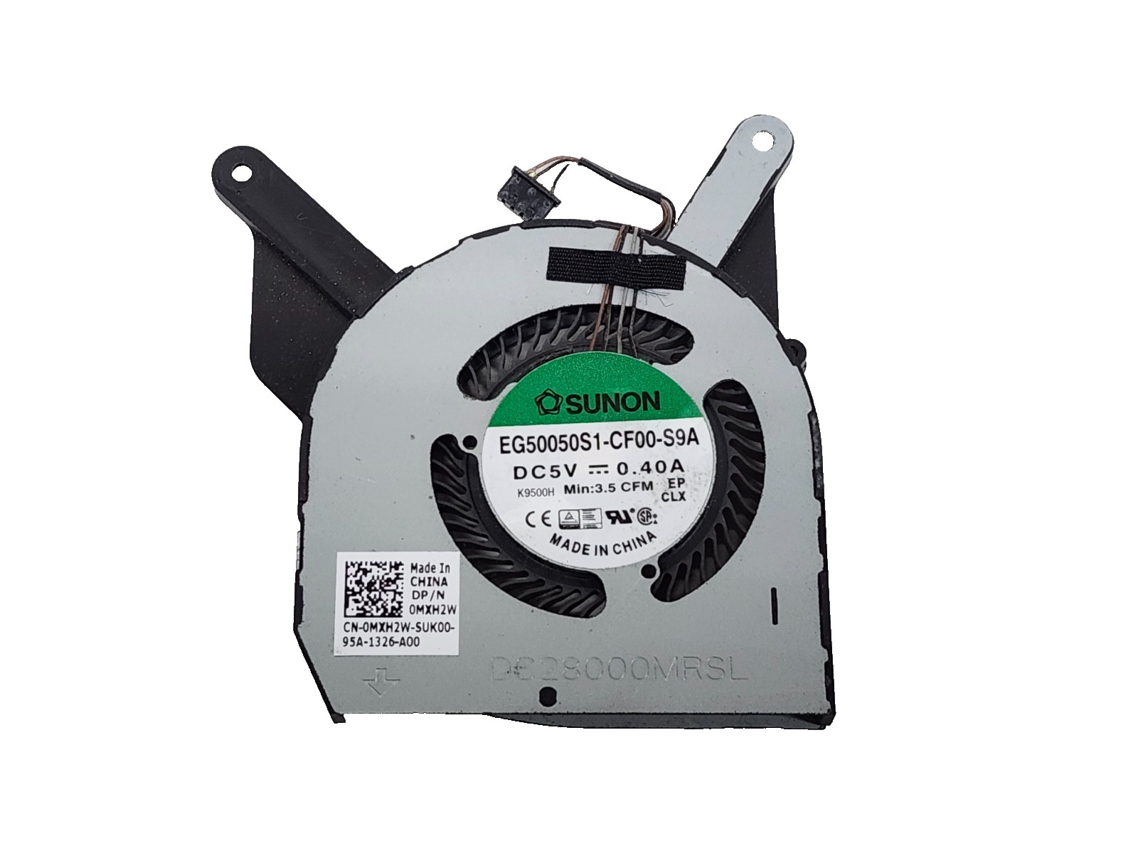 Genuine Dell Latitude 5400 Cooling Fan MXH2W 0MXH2W Genuine Dell Latitude 5400 Cooling Fan MXH2W 0MXH2W