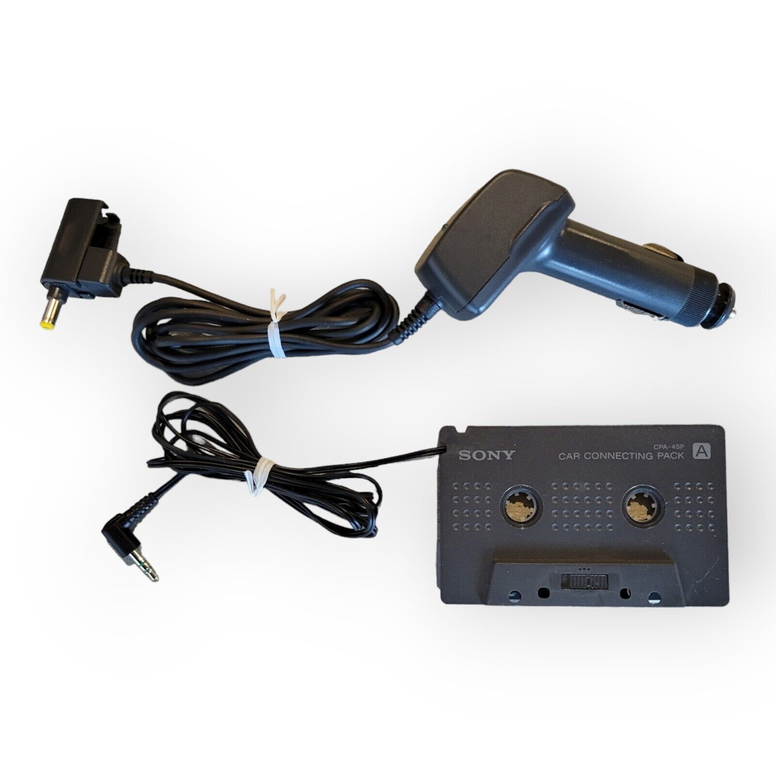 Vintage Sony DCC-E25CP Discman Connect Pack (Cassette Tape + Car Power Adapter)