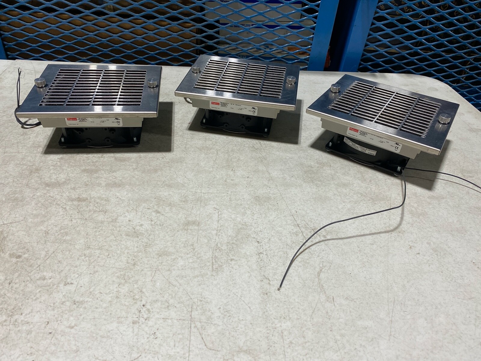 One (1) Hoffman Cooling Fan TFP41UL12, 115VAC 0.21A, used with Stainless Cover One (1) Hoffman Cooling Fan TFP41UL12, 115VAC 0.21A, used with Stainless Cover