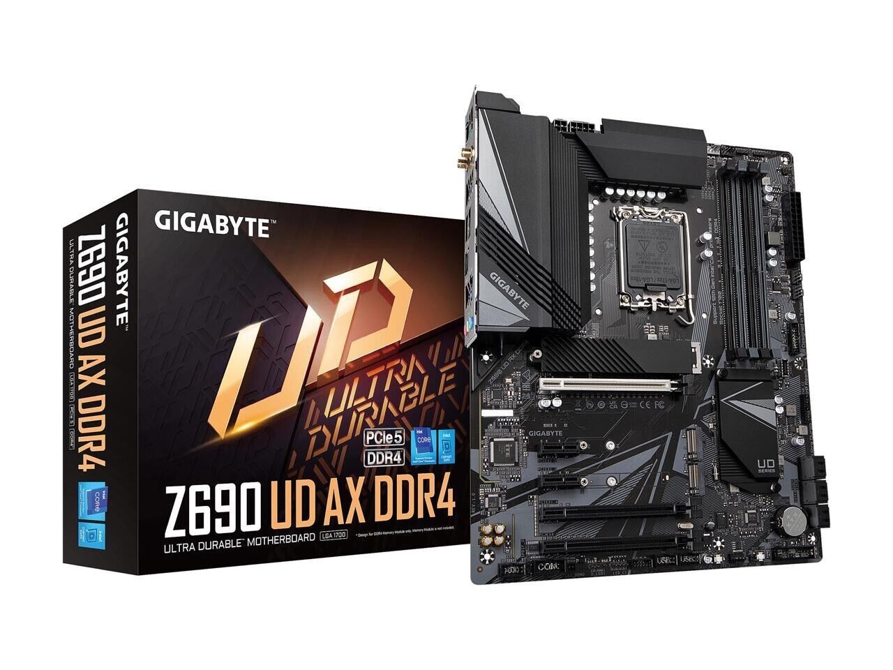 (Factory Refurbished) GIGABYTE Z690 UD AX DDR4 LGA 1700 Intel ATX Motherboard