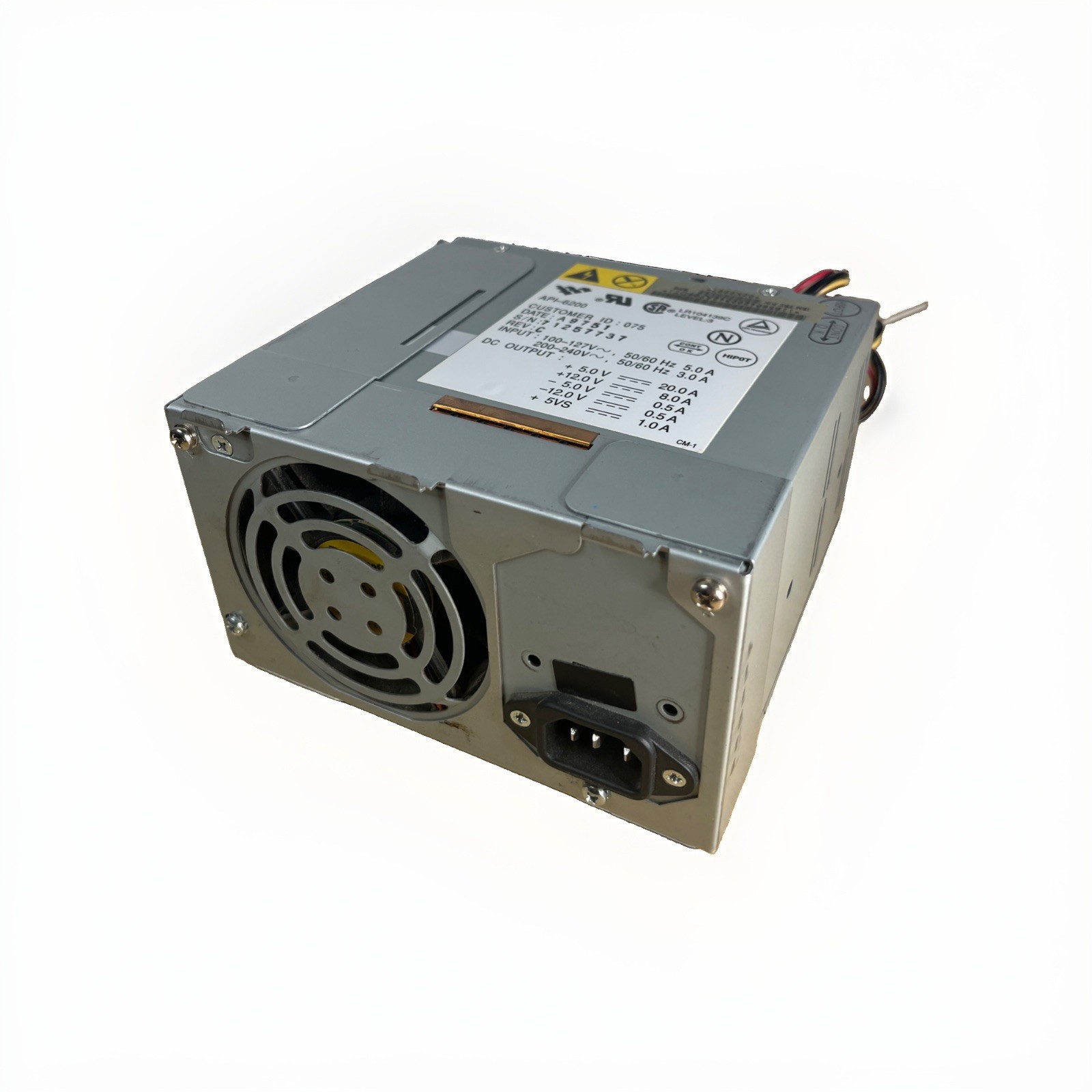 IBM Aptiva 2137 API-6200 200W Power Supply PSU FRU 02K2297 Desktop Computer IBM Aptiva 2137 API-6200 200W Power Supply PSU FRU 02K2297 Desktop Computer