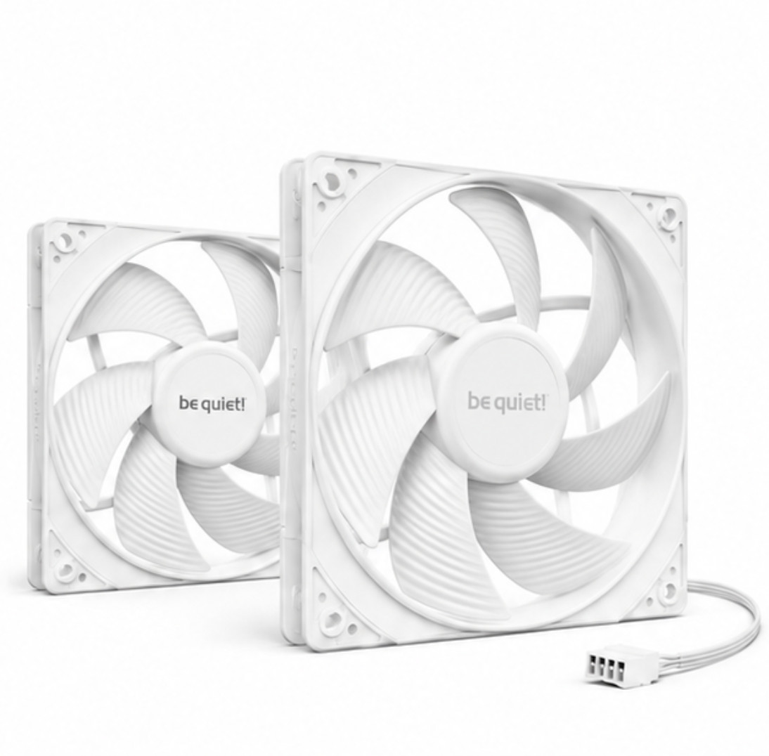 2 pack be quiet SILENT WINGS PRO 4 - 140mm PWM White(BL119) Brand New 2 pack be quiet SILENT WINGS PRO 4 - 140mm PWM White(BL119) Brand New