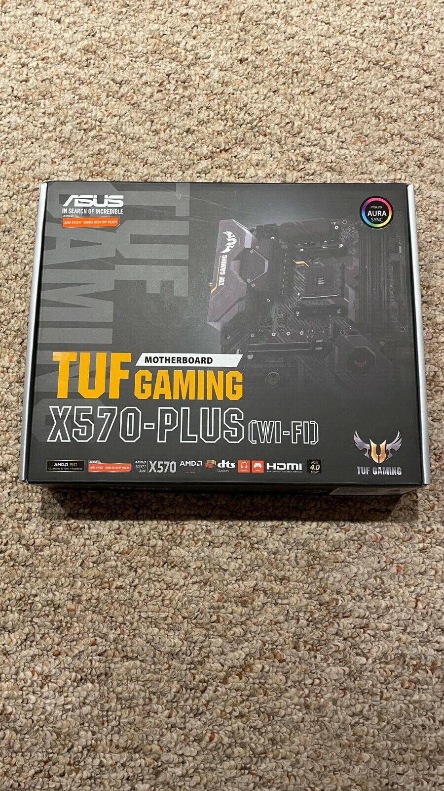 ASUS TUF GAMING X570-PLUS (WI-FI) AMD AM4 Motherboard - NEW