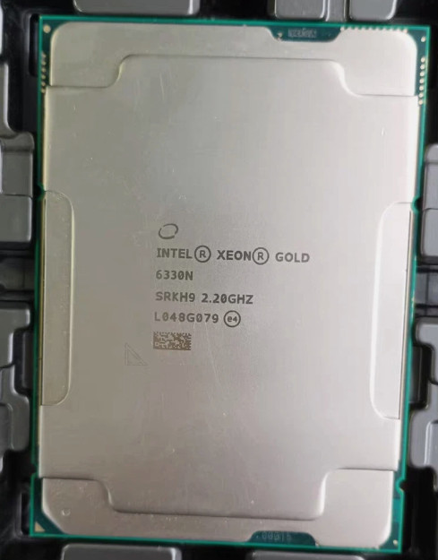 Intel Xeon Gold 6330N Processor 28Core 2.20GHz-3.40GHz TPD-165W LGA4189 Intel Xeon Gold 6330N Processor 28Core 2.20GHz-3.40GHz TPD-165W LGA4189
