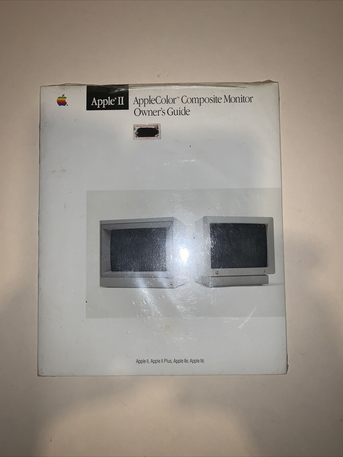 AppleColor Composite Monitor Owner’s Guide manual Apple II IIe vintage computer