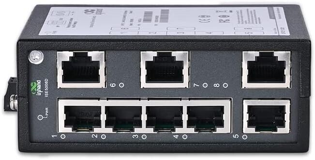 8 Ports Unmanaged Industrial Ethernet Switch Network Gigabit Ethernet Switch
