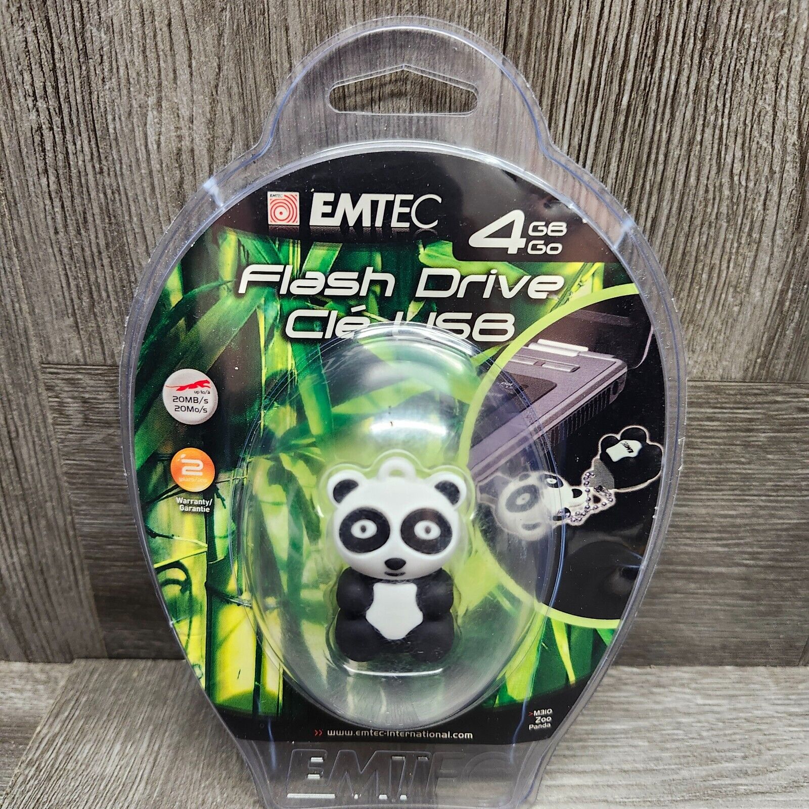 Emtec USB Flash Drive Panda 4gb