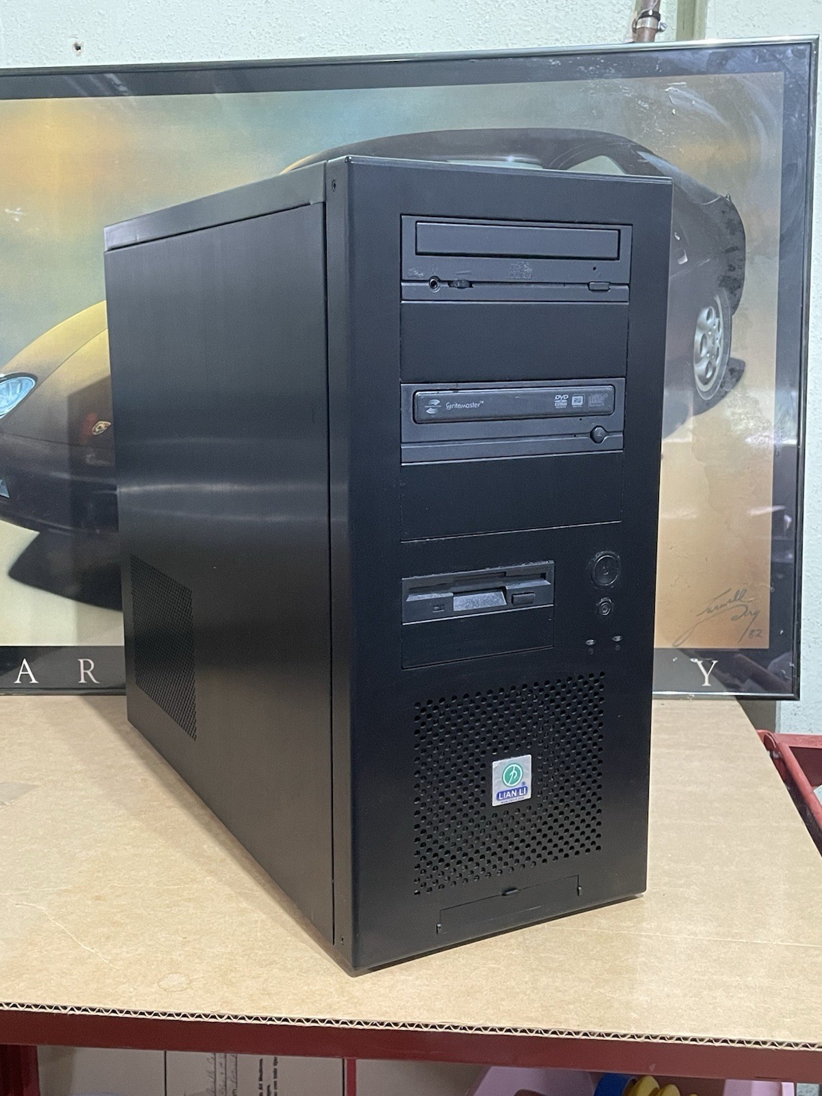 Vintage Lian Li PC-7 Plus Retro Gaming PC ASUS P5E Core 2 Duo Radeon X1950 Pro