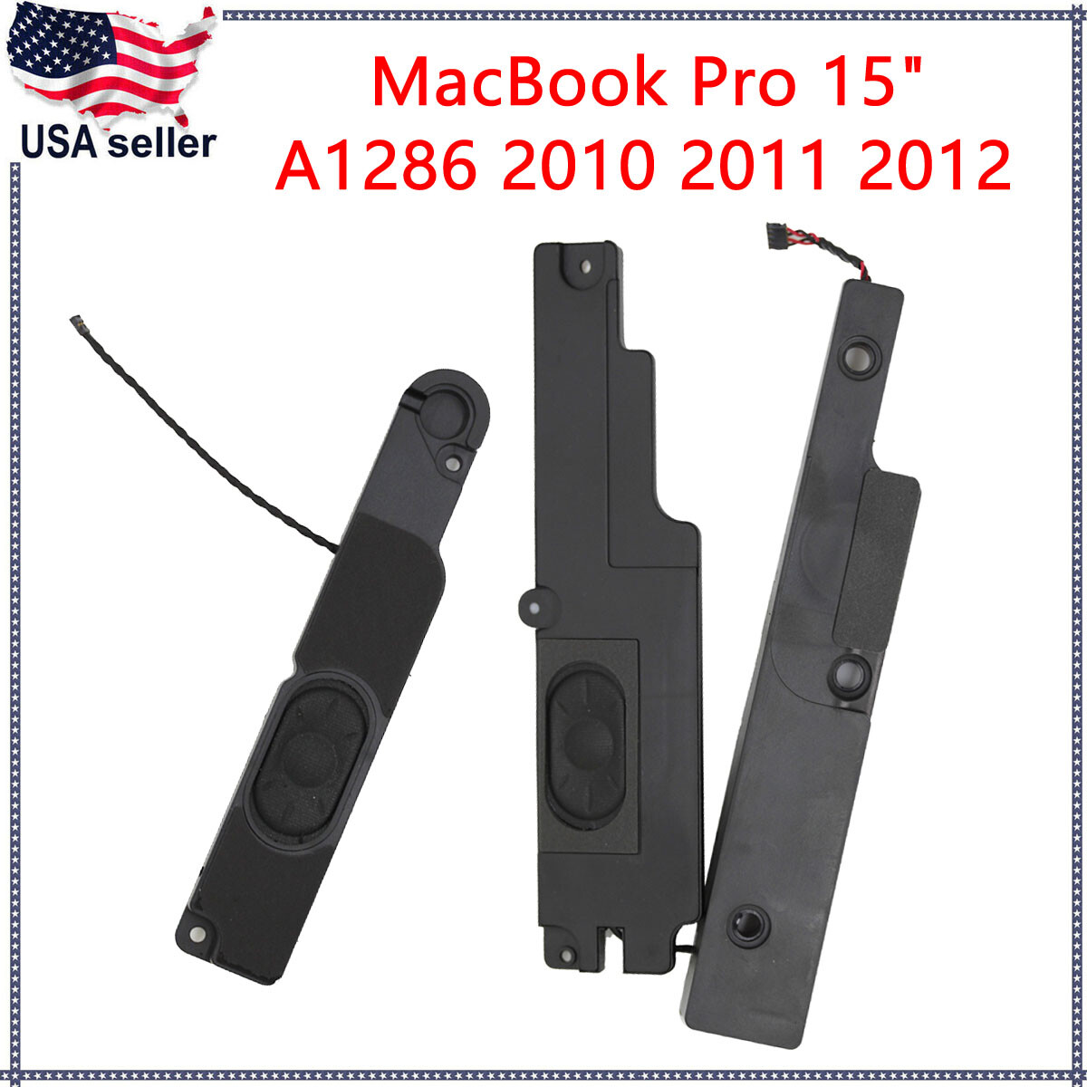 NEW Left+Right Loud Speaker Replacement For MacBook Pro 15