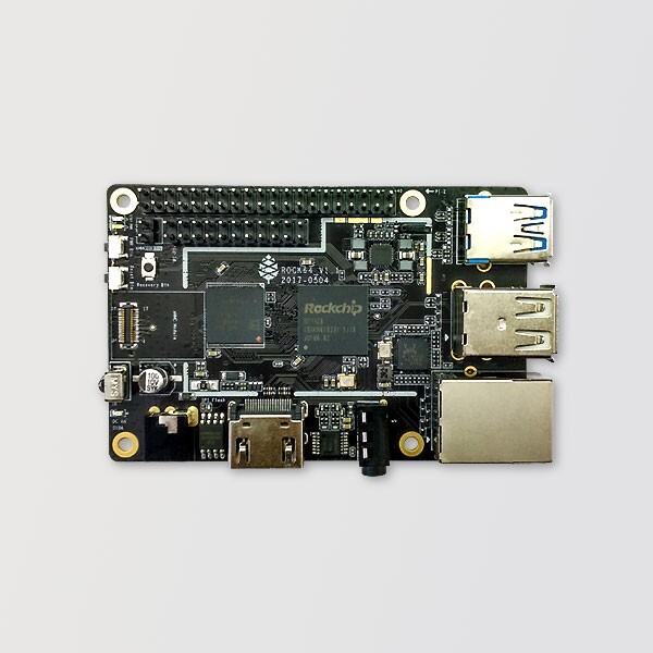ROCK64-1GB Single Board Computer