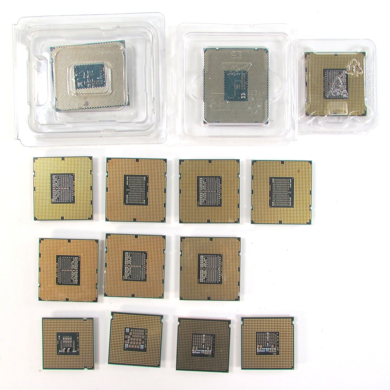 MIXED LOT of Intel Xeon Processors USED Unknown Condition 