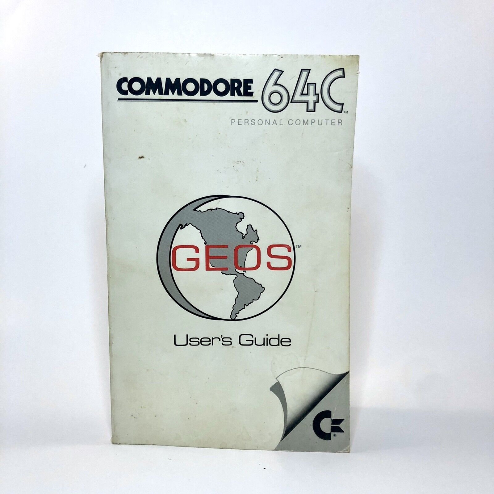 Vintage Commodore 64C GEOS User\'s Guide 1986 Version 1.2 - SHIPS FREE