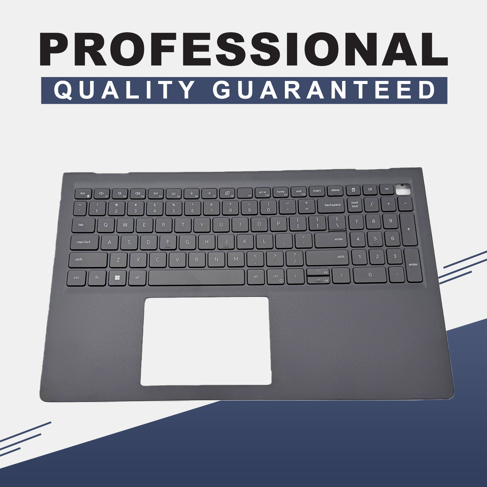 Black Palmrest / Backlit Keyboard for Dell Inspiron 15 3510 3511 3515 3520 Kit