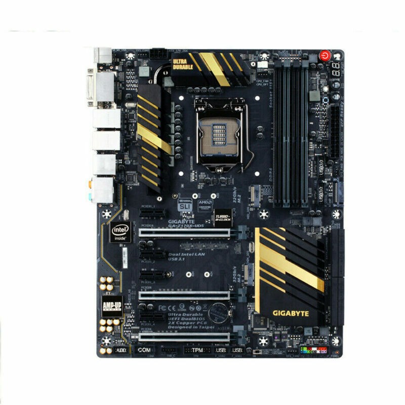 Original Gigabyte GA-Z170X-UD5 Intel Z170 DDR4 LGA 1151 ATX PCIE 3.0 Motherboard Original Gigabyte GA-Z170X-UD5 Intel Z170 DDR4 LGA 1151 ATX PCIE 3.0 Motherboard