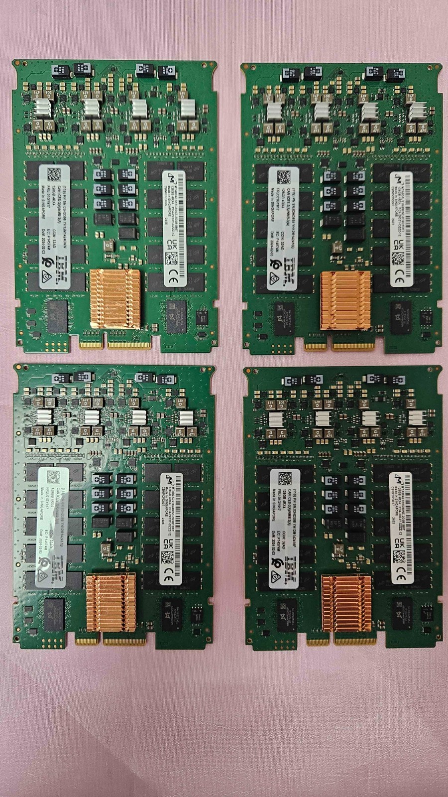 IBM EMC3 512GB (4 x 128GB) DDIMMs, 2933 MHz 16GBIT DDR4 9080-HEX 9080H 9080-HEU IBM EMC3 512GB (4 x 128GB) DDIMMs, 2933 MHz 16GBIT DDR4 9080-HEX 9080H 9080-HEU