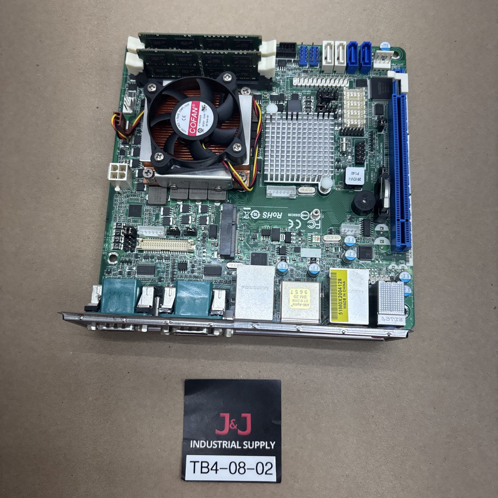 Pre Own ASRock Industrial Mini-ITX Motherboard IMB-171-L Intel Q77 LGA1155 DDR3 Pre Own ASRock Industrial Mini-ITX Motherboard IMB-171-L Intel Q77 LGA1155 DDR3