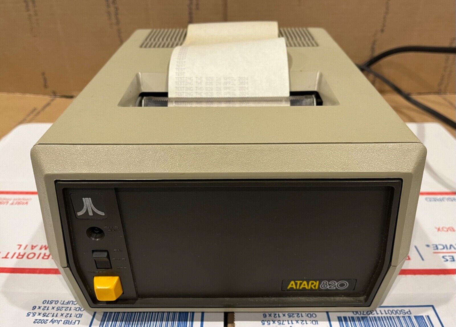 Atari 820 Printer for Atari Computers 400 800 600XL 800XL 1200XL 130XE