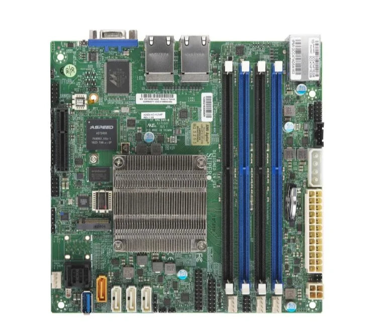 Supermicro A2SDI-4C-HLN4F-B Intel Atom C3558/ DDR4/ SATA3&USB3.0/ M.2/ V&4GbE/ Supermicro A2SDI-4C-HLN4F-B Intel Atom C3558/ DDR4/ SATA3&USB3.0/ M.2/ V&4GbE/