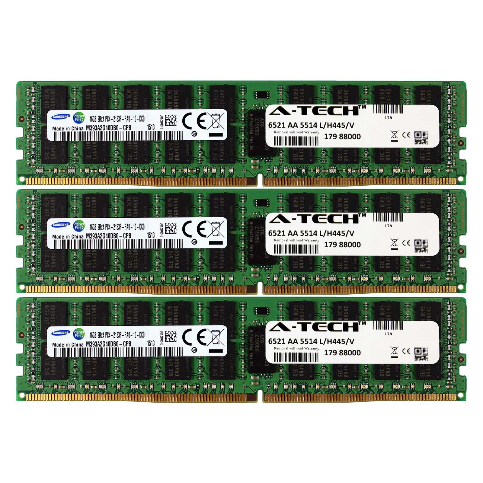 PC4-17000 Samsung 48GB Kit 3x 16GB HP ProLiant WS460c BL460c WS460c Memory RAM