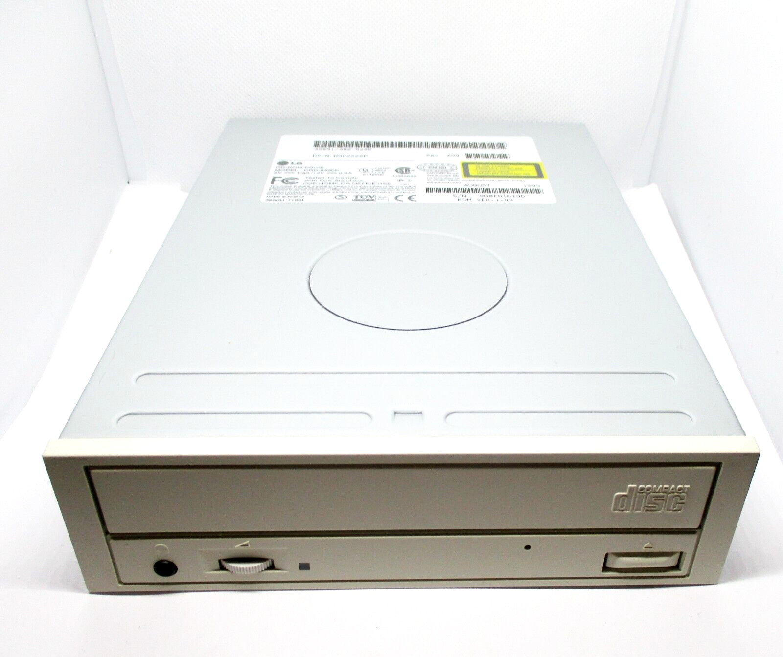 LG CD-ROM Drive Internal CD-ROM DRIVE MODEL CRD-8400B DP/N:0002229P Vintage