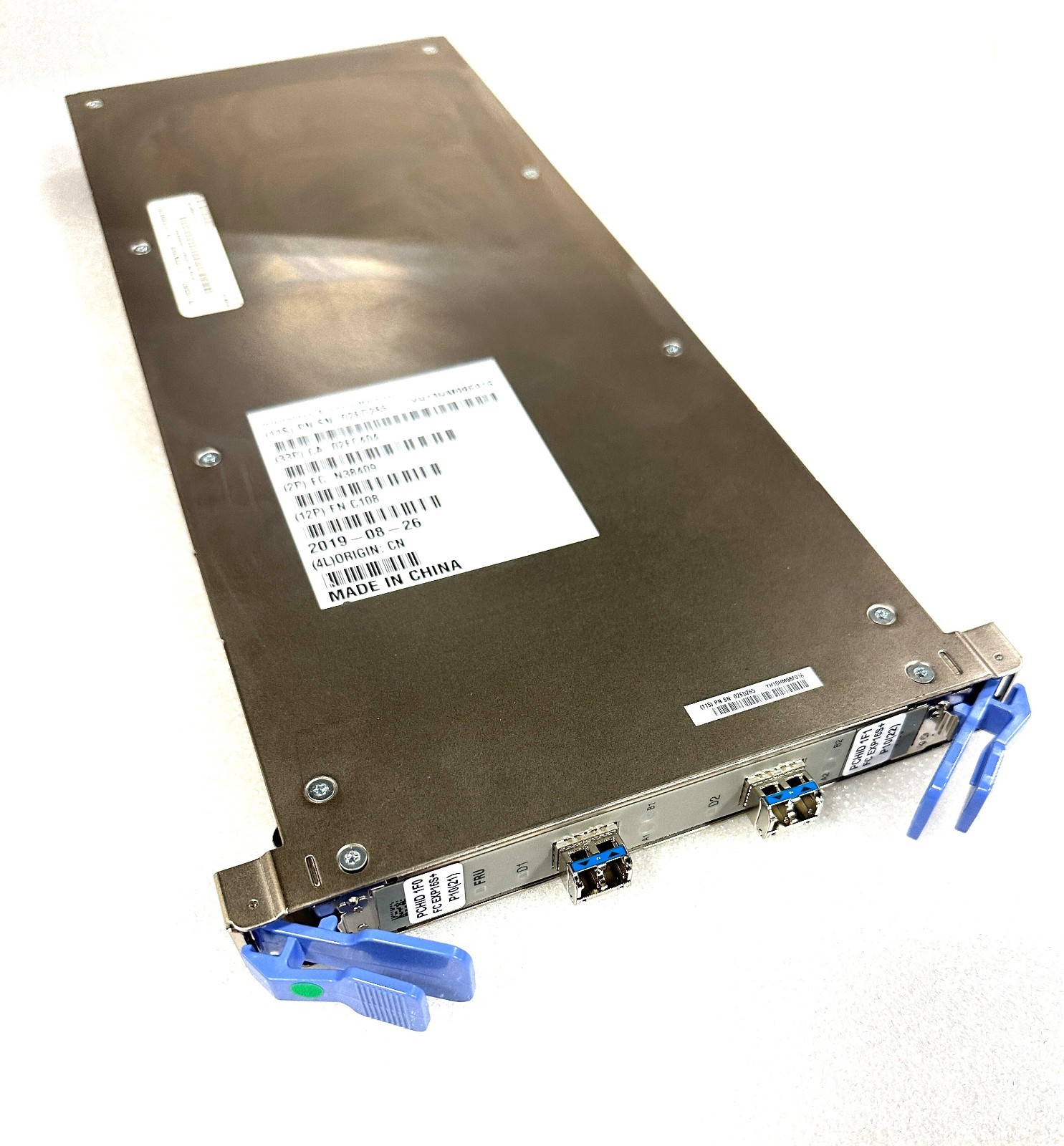IBM 02ED265 02EC404 C107 C108 ZSERIES FICON EXPRESS 16S SX 2 PORTS 02ED268