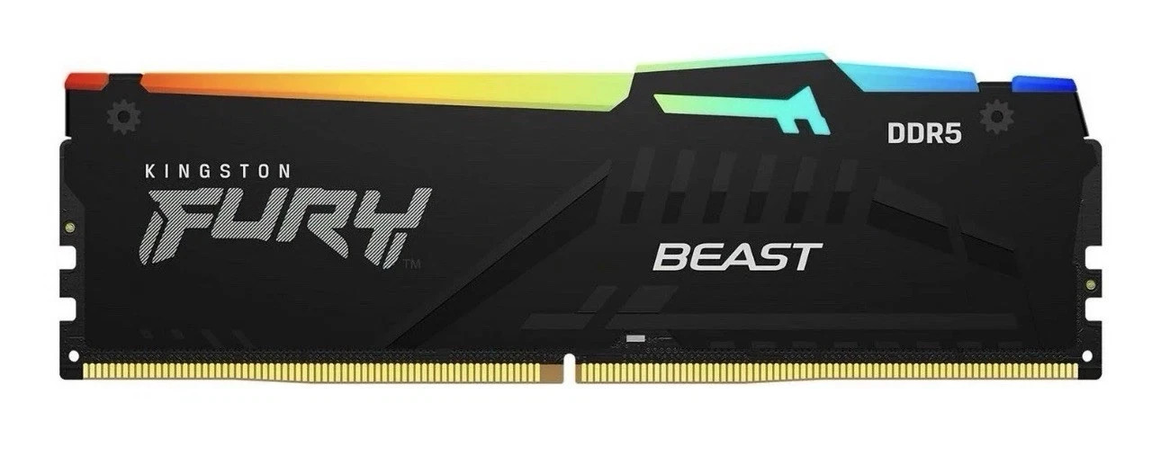 Kingston Fury 16GB DDR5 6000MHz CL40 RGB RAM - HP Omen Upgrade HP60U40S8HA-16FRE