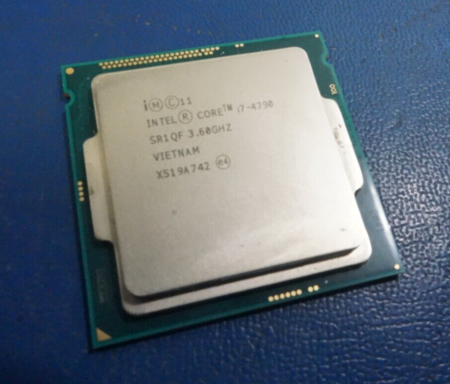 (1) Intel Core i7-4790 3.60GHz - SR1QF - Processor - CPU