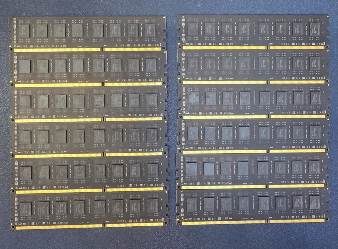 Lot of 12 SK Hynix 4GbH5TC4G43AFR DDR3L SDRAM RAM Memory (tested) Lot of 12 SK Hynix 4GbH5TC4G43AFR DDR3L SDRAM RAM Memory (tested)