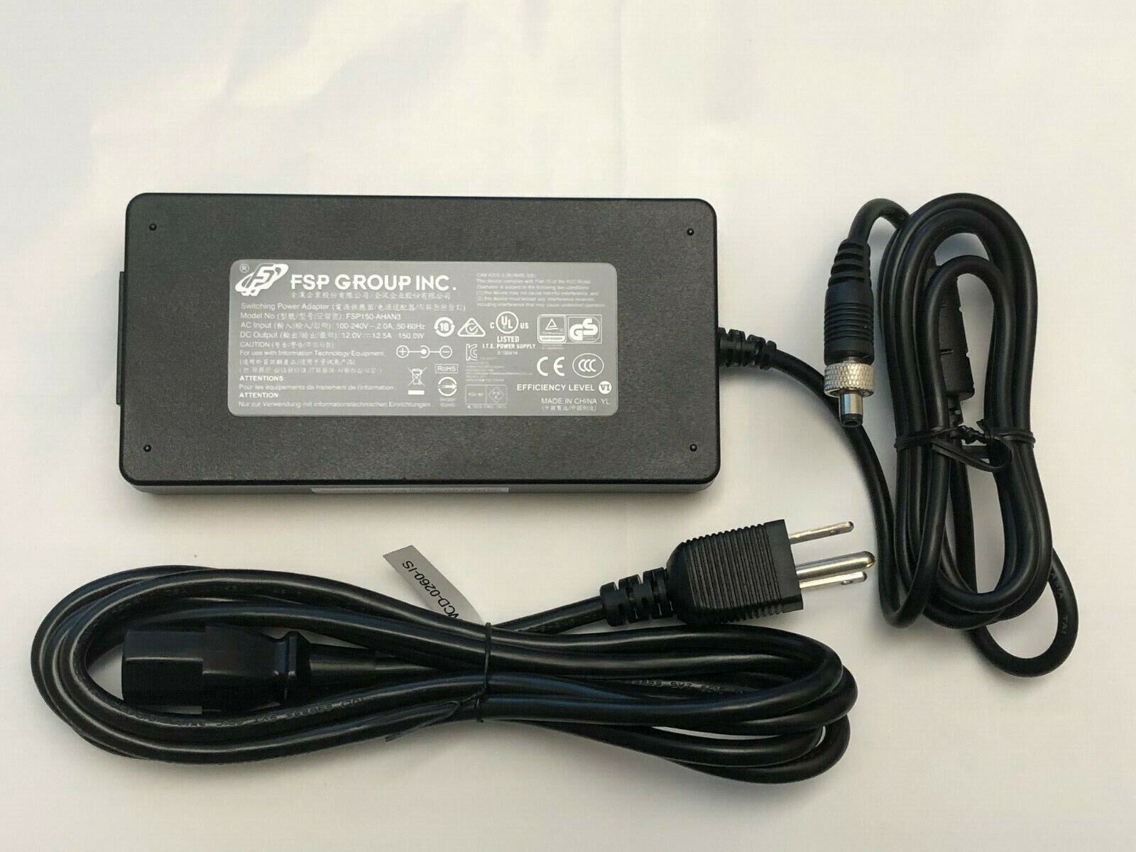 Supermicro MCP-250-10128-0N 150W Lockable Power Adapter with US Power Cord