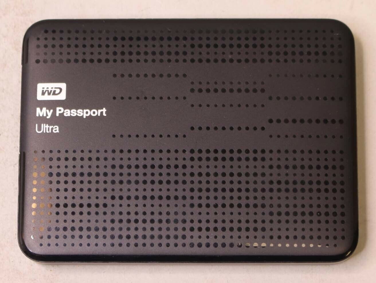 WESTERN DIGITAL MY PASSPORT ULTRA 1 TB USB PORTABLE HARD DRIVE - BLACK