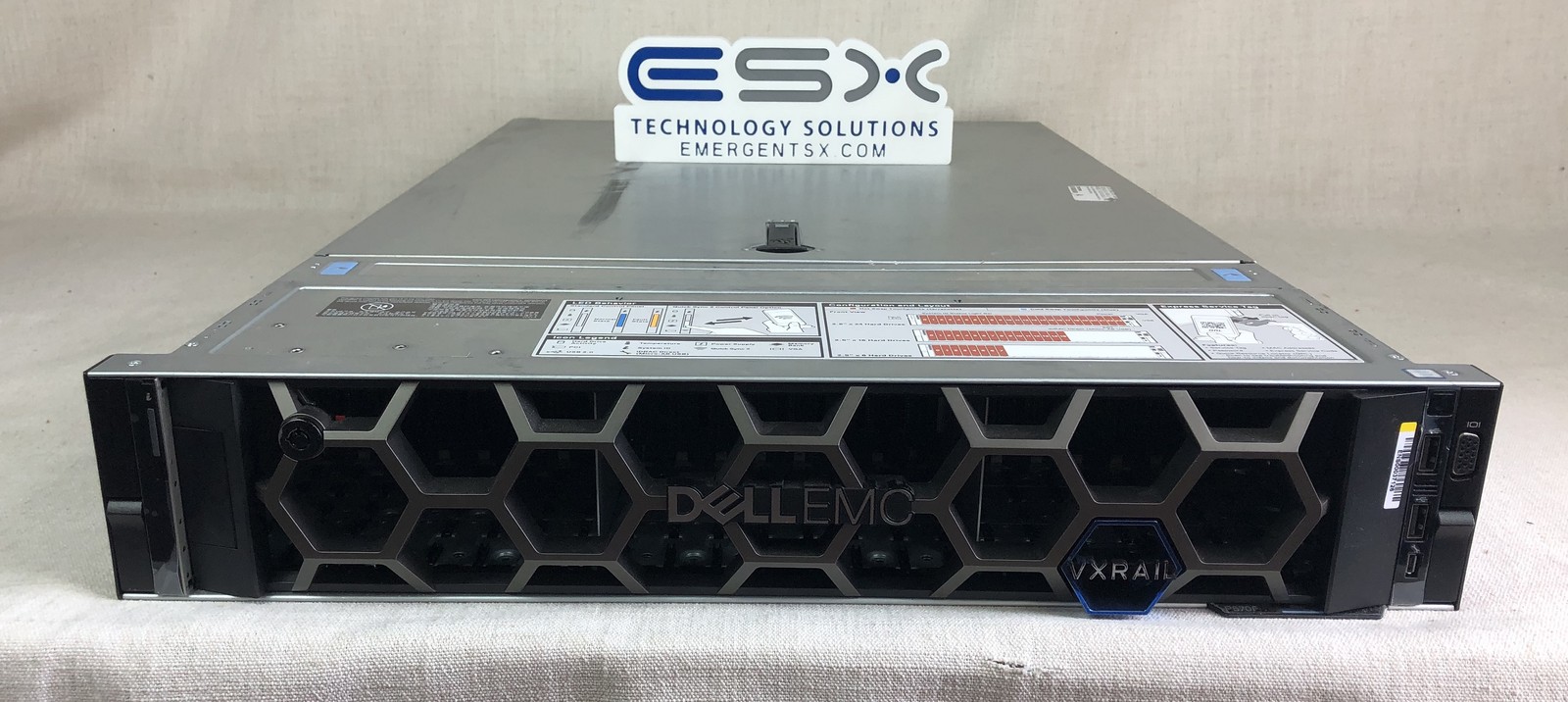 Dell R740XD VxRail P570 24x 2.5” 2U CTO Server– 2x Gold 6240, H740p, 2x 1600W Dell R740XD VxRail P570 24x 2.5” 2U CTO Server– 2x Gold 6240, H740p, 2x 1600W