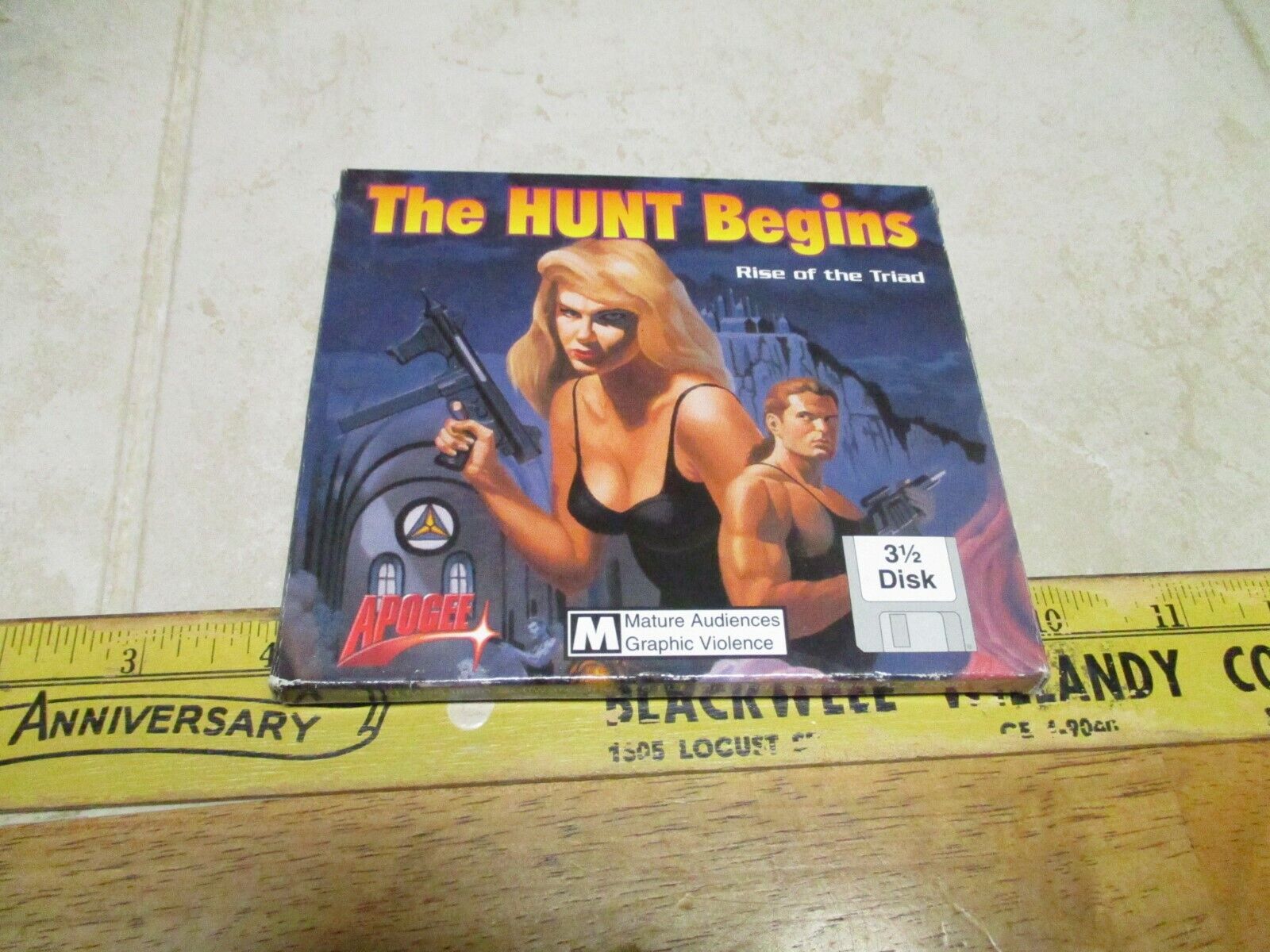 VTG PC Game The Hunt Begins Rise of the Triads Apogee 3.5\