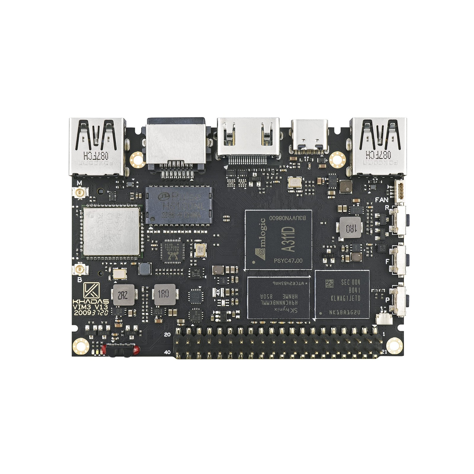 Khadas Single Board Computer, VIM3 Basic Amlogic A311D,Faster CPU,Neural Proc... Khadas Single Board Computer, VIM3 Basic Amlogic A311D,Faster CPU,Neural Proc...