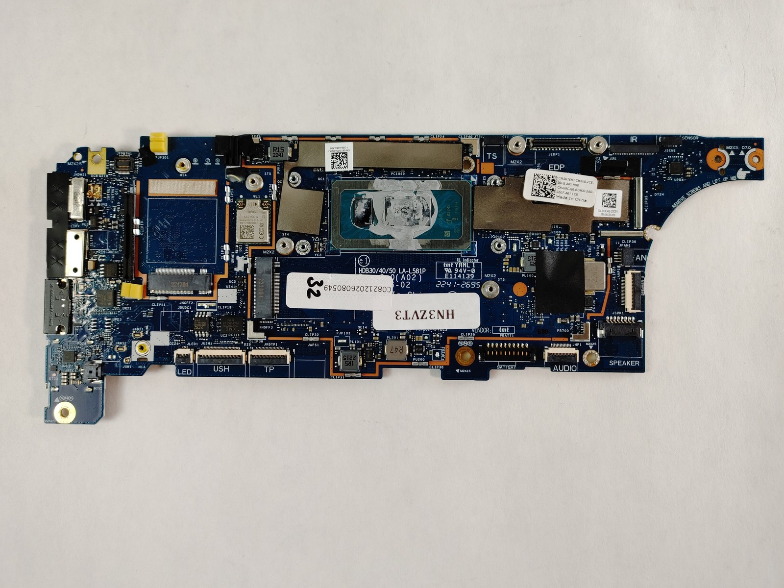 Dell Latitude 7530 Core i7-1265U 1.80 GHz 32 GB DDR4 Motherboard GM839 Dell Latitude 7530 Core i7-1265U 1.80 GHz 32 GB DDR4 Motherboard GM839