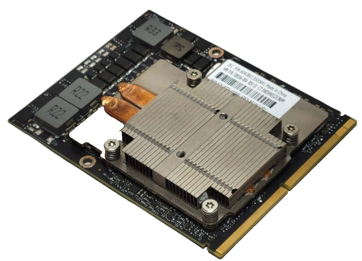 HP NVIDIA Tesla P6 16GB MXM GPU ACCELERATOR 708166-004 880813-001 HP SYNERGY 480