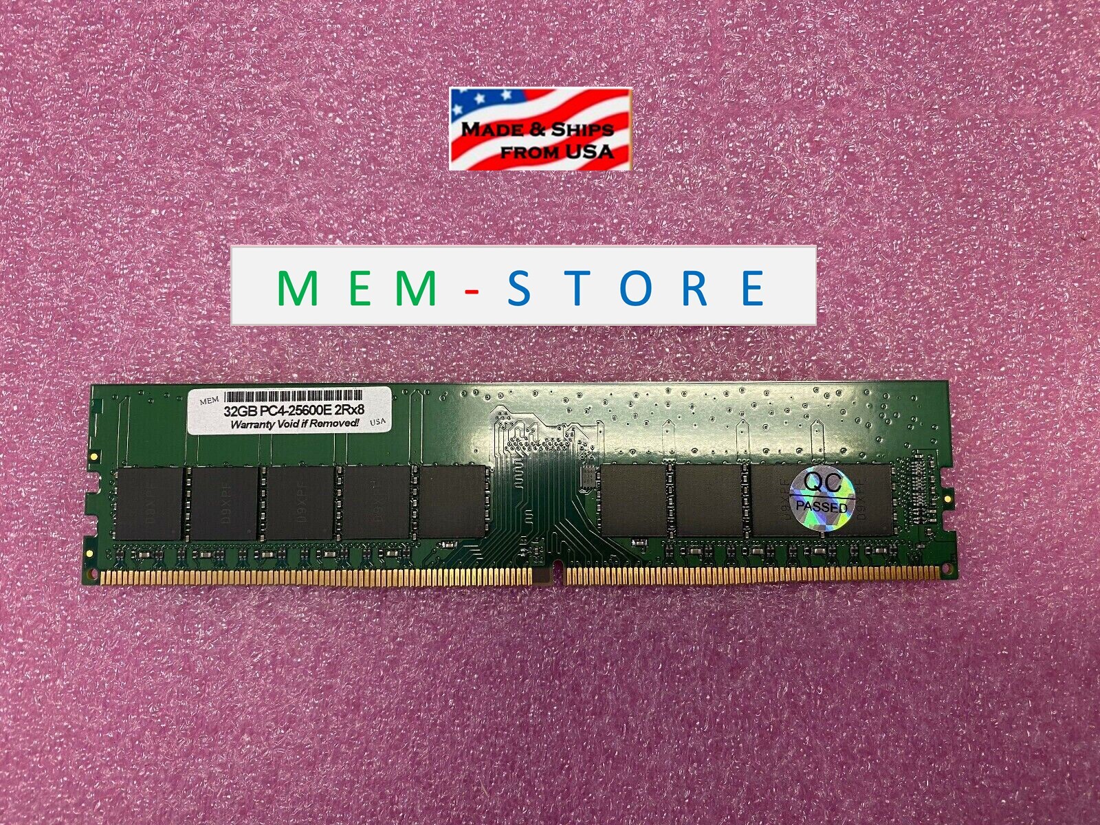 32GB RAM-32GDR4ECT0-UD-3200 DDR4-3200 ECC UDIMM RAM Compatible with TVS-h1288X 32GB RAM-32GDR4ECT0-UD-3200 DDR4-3200 ECC UDIMM RAM Compatible with TVS-h1288X