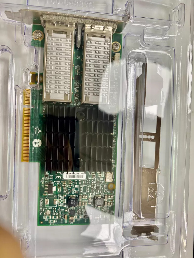 CX314A Mellanox ConnectX-3 Pro MCX314A-BCCT 40Gb Ethernet 40GbE QSFP+ PCIe Card CX314A Mellanox ConnectX-3 Pro MCX314A-BCCT 40Gb Ethernet 40GbE QSFP+ PCIe Card
