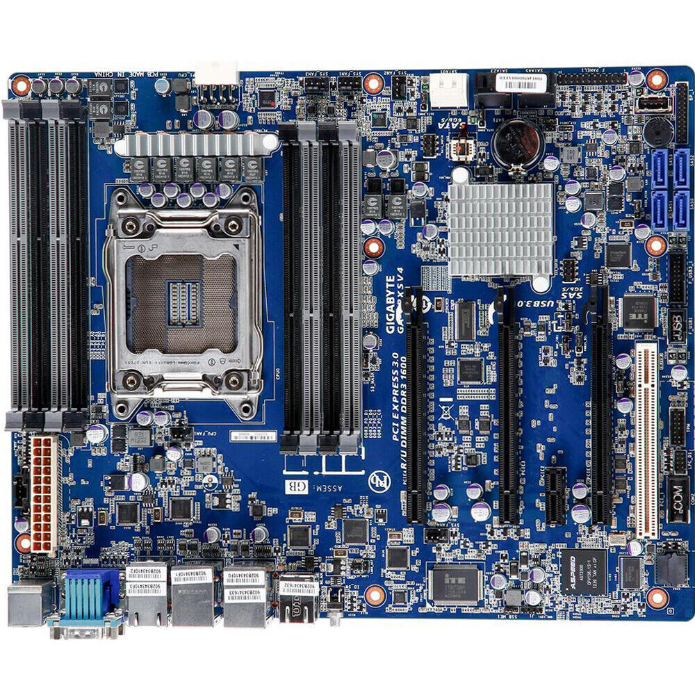 GIGABYTE GA-6PXSV4 Motherboard Intel C604 DDR3 VGA ATX LGA 2011 USB 3.0  RJ-45